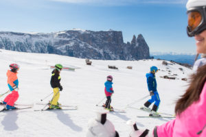 Sciare con tutta la famiglia sull'Alpe di Siusi