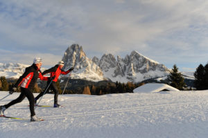 Sci di fondo, slittino e sci alpinismo nelle Dolomiti