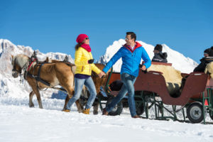 Escursioni invernali sull'Alpe di Siusi